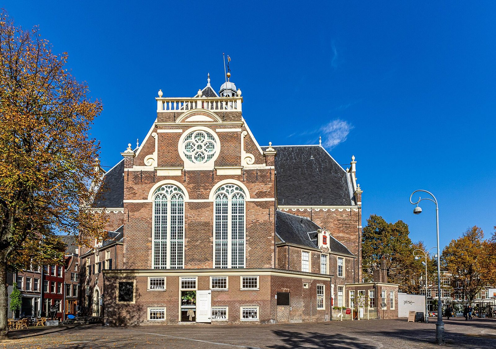 Noorderkerk on the Noordermarkt in the Jordaan, next to Winkel 43